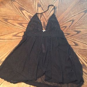 Victoria’s Secret Black Nighty Size Small